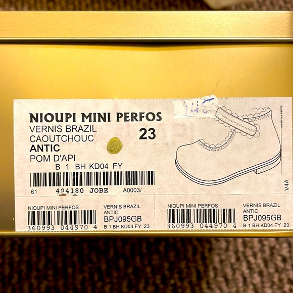 PomD’api toddler girl’s dress shoes size EU23 - Picture 4 of 4